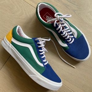 BRAND NEW multi-color Vans Old Skool—Never worn!